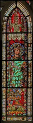 Finestra w7 raffigurante Carlo (il Grosso)