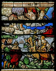 Una scena dal Libro della Rivelazione di San Giovanni