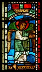 Finestra wXV raffigurante un angelo