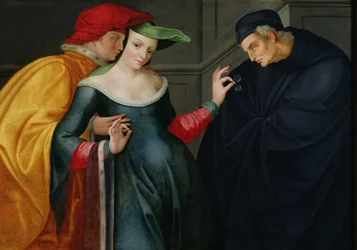 Donna tra due età