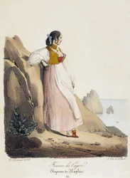 Donna di Capri - Regno di Napoli