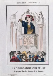 Club delle Donne durante la Comune, 1871