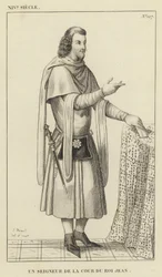 XIV Secolo, Un Signore della Corte del Re Giovanni