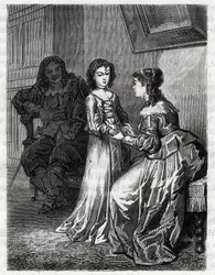 La tua testa è colpevole se il tuo cuore non è colpevole, Madame de Lanclos disse a sua figlia Anne "Ninon" de l