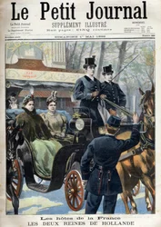 Petit Journal du dimanche 1 maggio 1898: Gli ospiti della Francia: le due regine d