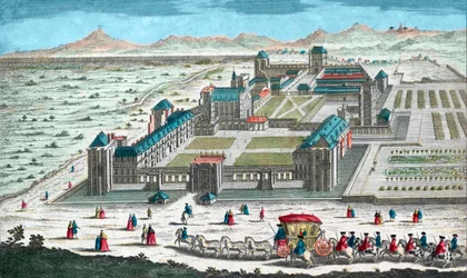 Vista del Castello di Vincennes