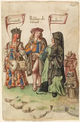 Un Cortigiano tra Avidità e Dissimulazione [fol. 14 recto]