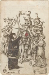 "Non mangiare il tuo cuore" [fol. 22 recto]