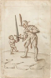 "Allontana la spada affilata" [fol. 44 recto]