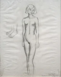 Ritratto nudo di mia cugina Ady Weber