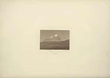Veduta di Corazon, disegnata da Gmelin, incisa da Arnold, illustrazione da 