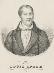 Ritratto di Louis Spohr 1784-1859, c. 1830-1840
