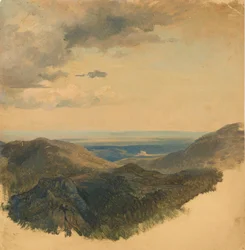 Vista sulla valle del Danubio