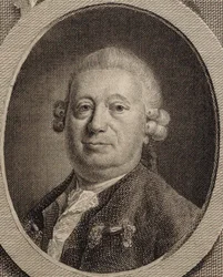 Ritratto del compositore Johann Heinrich Rolle 1716-1785