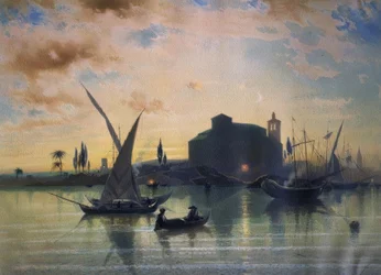 SPAGNA – VISTE DI SIVIGLIA – IL GUADALQUIVIR – 1867
