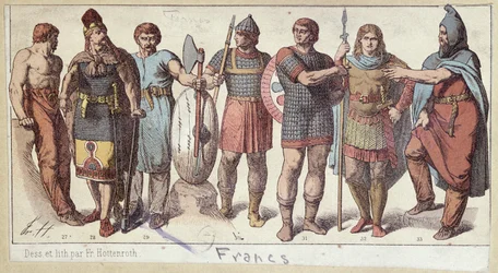 Costumi dei Soldati Franchi, c.1880
