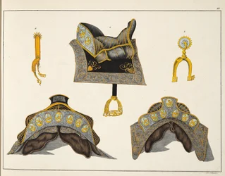 Selle e speroni, tavola da 