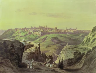 Vista di Gerusalemme