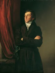 Il pittore Robert Theer