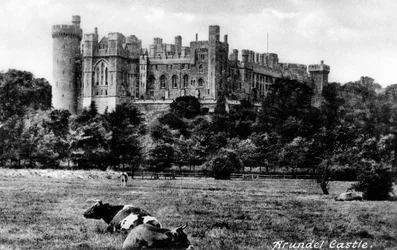 Castello di Arundel, West Sussex, inizio XX secolo