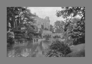 Castello di Warwick, c1900