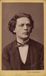 Ritratto del compositore Anton Rubinstein 1829-1894, c. 1870