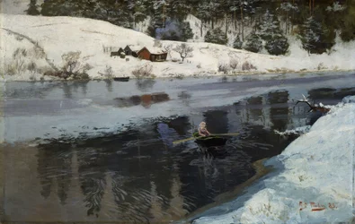 Inverno al fiume Simoa