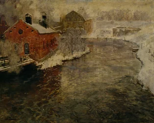 Fabbriche lungo il fiume Akerselva
