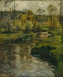 Fiume in Normandia, 1896 circa (dipinto)