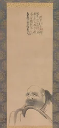 Ritratto di Daruma, inizio XVII secolo