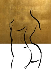 Minimalista Oro Nude