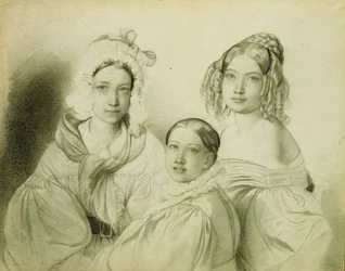 Ritratto delle contesse Praskovia, Nadezhda e Maria Vyazemsky