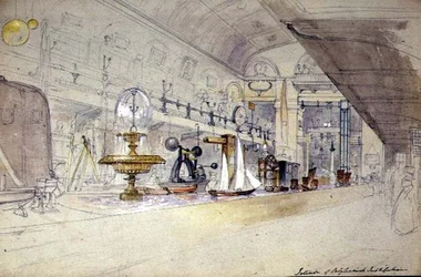 Interno del Regent Street Polytechnic, c.1847