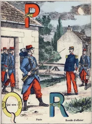 Lettere P Q e R: Posta, Qui vive! e Giro dell