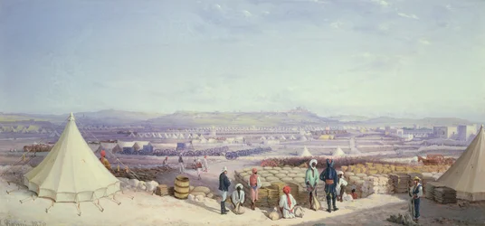 Il campo di artiglieria e cavalleria a San Antonio, Malta