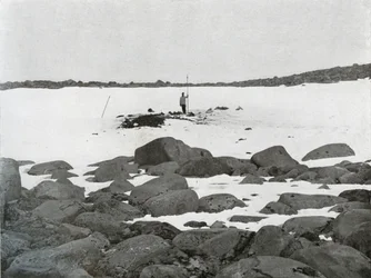 Esterno di igloo, c1911