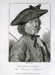 Hannah Snell, la soldatessa, pubblicato da R.S. Kirby, 1804