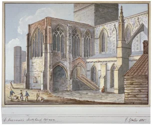 Cattedrale di Southwark, Londra, 1825