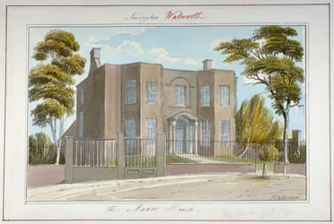 La Manor House, Newington, Southwark, Londra, 1826