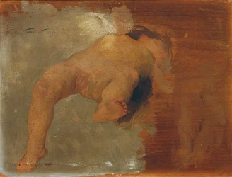 Putto sdraiato