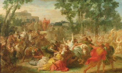 Studio per il ratto delle Sabine