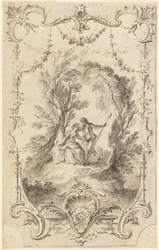 Il Pastore Impaziente (disegno preparatorio per la tavola 247 in L