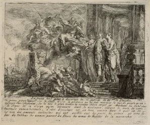 Allegoria sulla convalescenza del Delfino