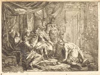 Riconciliazione di Assalonne e Davide