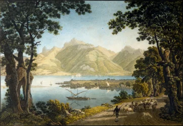 Lago Lemano presso Le Bouveret