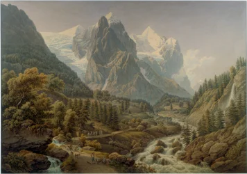 Wetterhorn e Rosenlaui