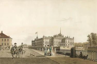 Veduta del Palazzo Mikhailovsky