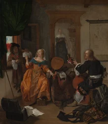 Una festa musicale, 1659