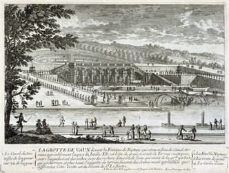 Veduta della grotta di Vaux Le Visomte (Vaux-Le-Vicomte)
