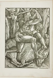 Le fatiche di Ercole: Ercole doma il cinghiale di Erimanto